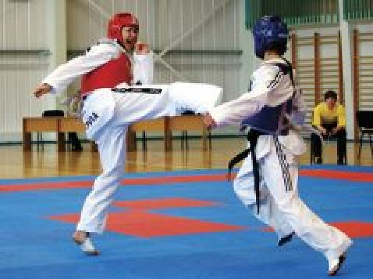 Ventspilī noskaidroti Latvijas čempioni taekvondo