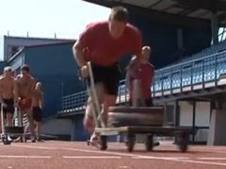 Kurzemes TV: bobslejisti Ventspilī gatavojās sezonai