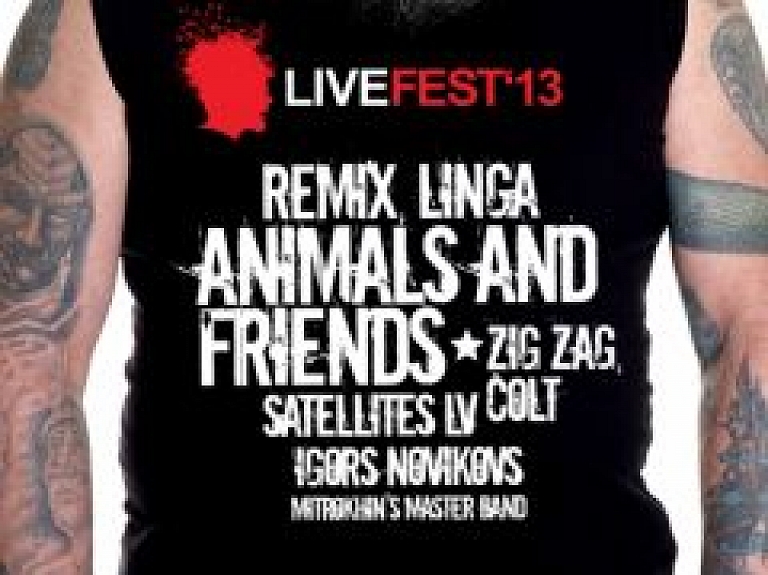 "Live Fest 2013" īpašie viesi Slade un Animals and Friends