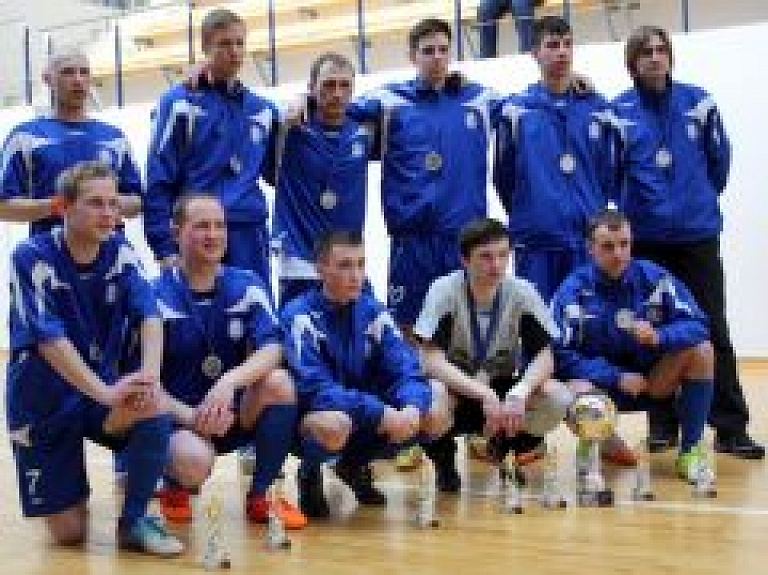 Rēzeknē notika telpu futbola turnīrs