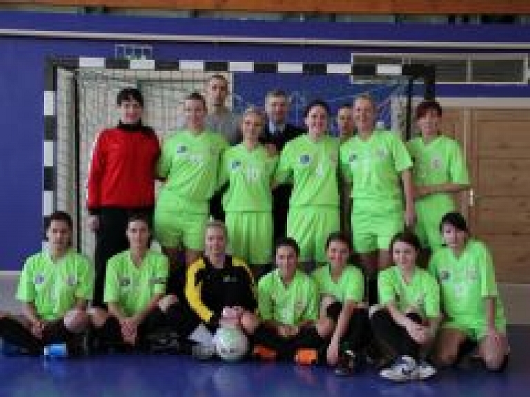 Valsts robežsardzes sieviešu futbola izlases pirmais starts