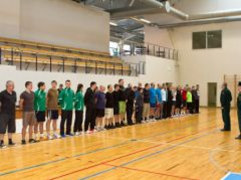 Valsts robežsardzes koledžas komanda pirmajā vietā