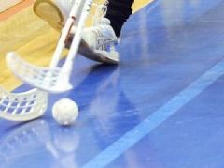 Rēzeknes florbolisti Latvijas čempionātā pagaidām trešie