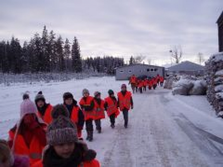 Novada skolēniem liela interese par ZAAO vides nodarbībām