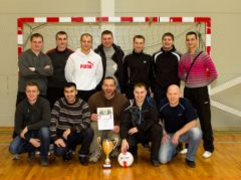 Rēzeknē sacentās stiprākās Valsts robežsardzes futbolistu komandas