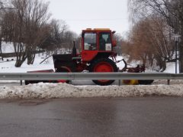 Gulbenes pašvaldība gatava pirmajam sniegam