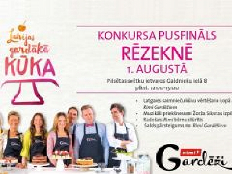 Rēzeknē noskaidros gardāko kūku cepējas Latgalē