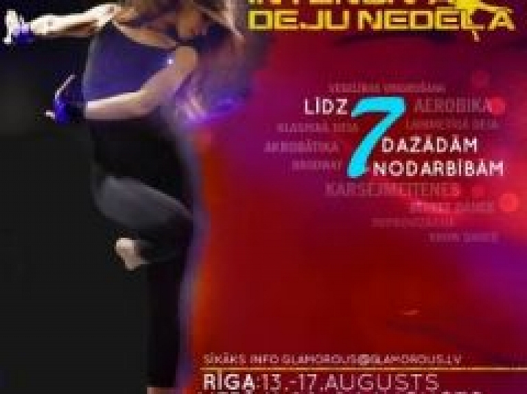 Ventspilī notiks "Intensīvā deju nedēļa 2012"