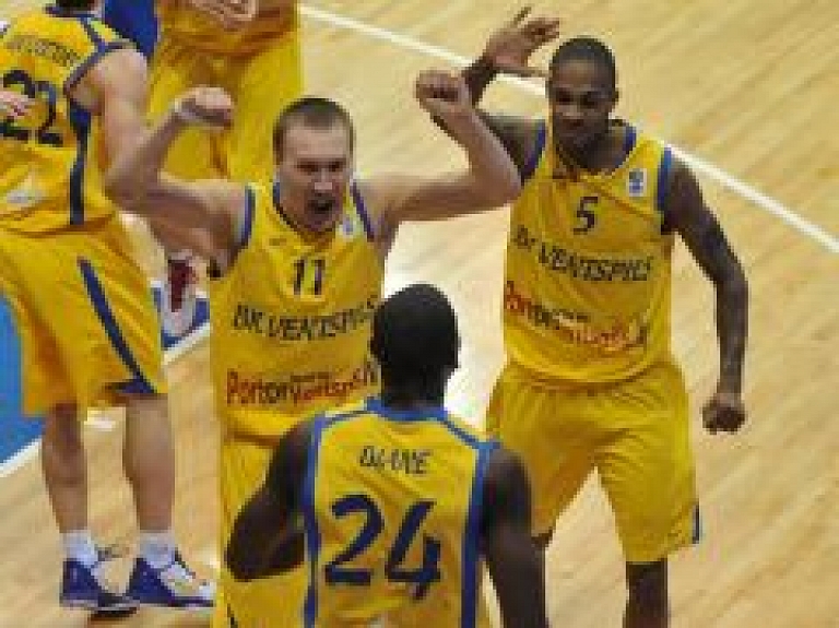 BK "Ventspils" izcīna uzvaru pret liepājniekiem