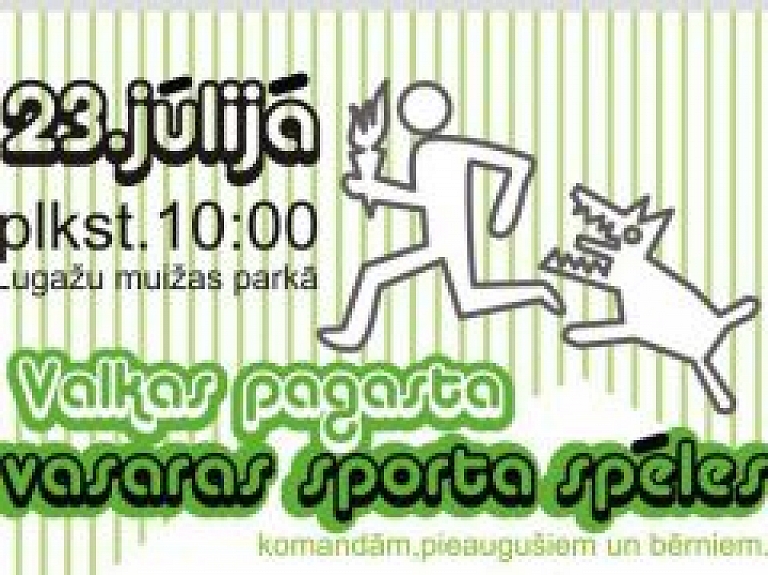 Nākamnedēļ Lugažu muižas parkā norisināsies  Valkas pagasta vasaras sporta spēles