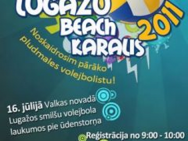 Turpinās pieteikšanās Lugažu beach karalis 2011