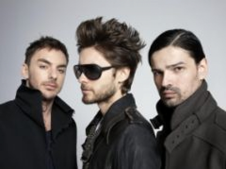 Rīgā koncertēs Džareds Leto ar grupu "Thirty Seconds To Mars" (galerija)