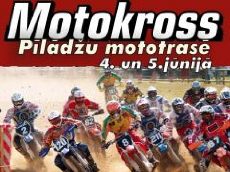 Šodien un rīt Stelpē norisinās atklātais Latvijas Čempionāts motokrosā ceturtais posms