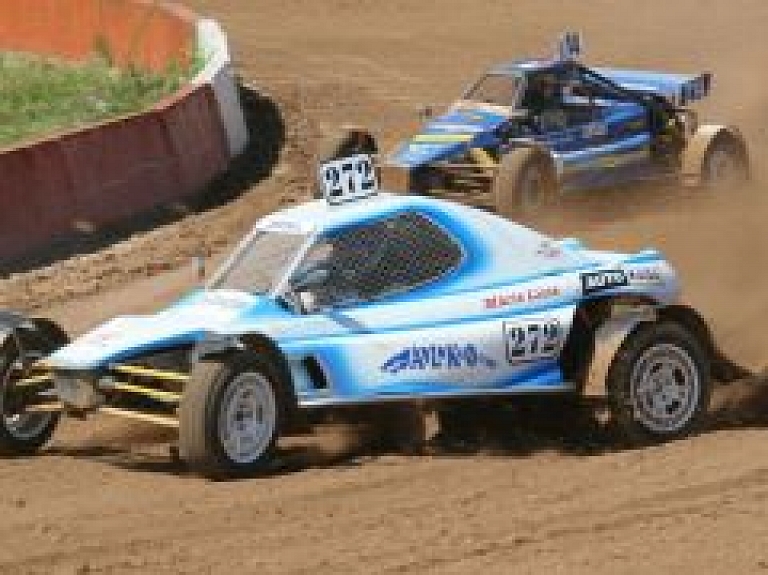 Šodien un rīt Sporta Kompleksā Mūsa notiek Eiropas autokrosa čempionāta Latvijas posms