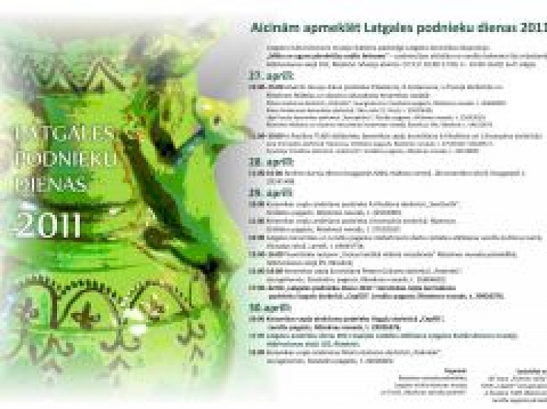 LKM aicina apmeklēt "Latgales podnieku dienu" pasākumus