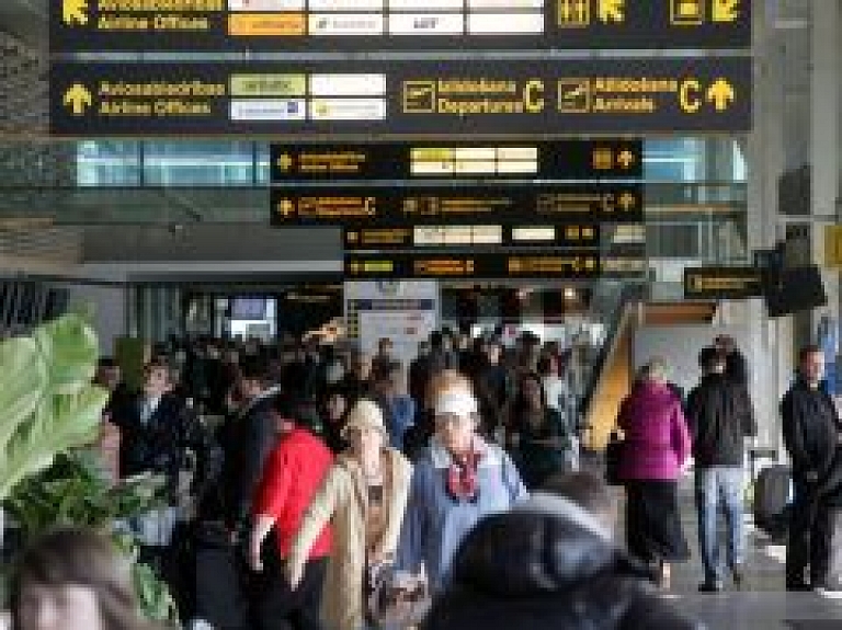 Pērn lidostas "Rīga" apkalpoto pasažieru skaits pieaudzis par 0,6 miljoniem