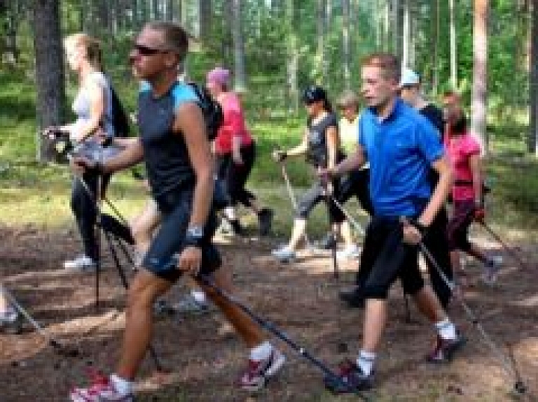 Cēsīs notiks ātrumpārgājiens "Žagarkalns nūjo"