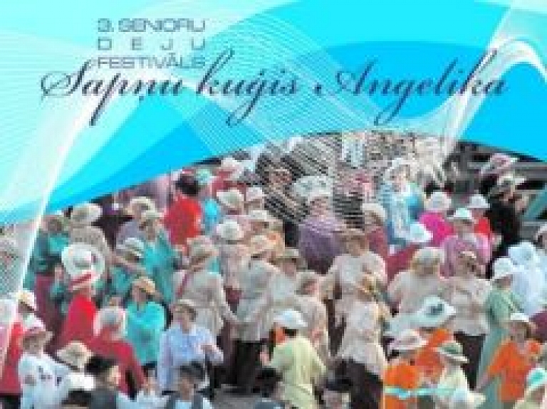 Šodien un rīt Valkas pilsētā un novadā notiks trešais Latvijas senioru deju festivāls