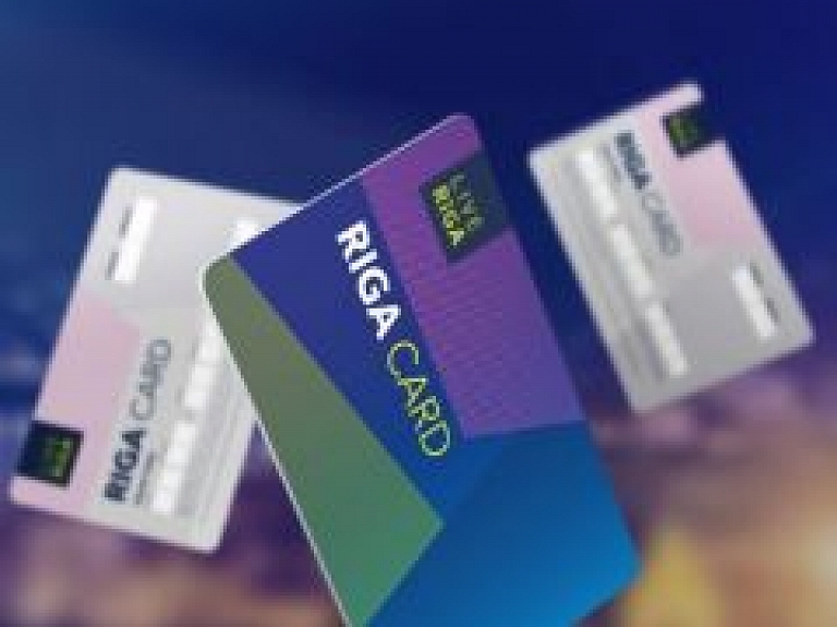 Tūristiem ievērojama interese par Riga Card