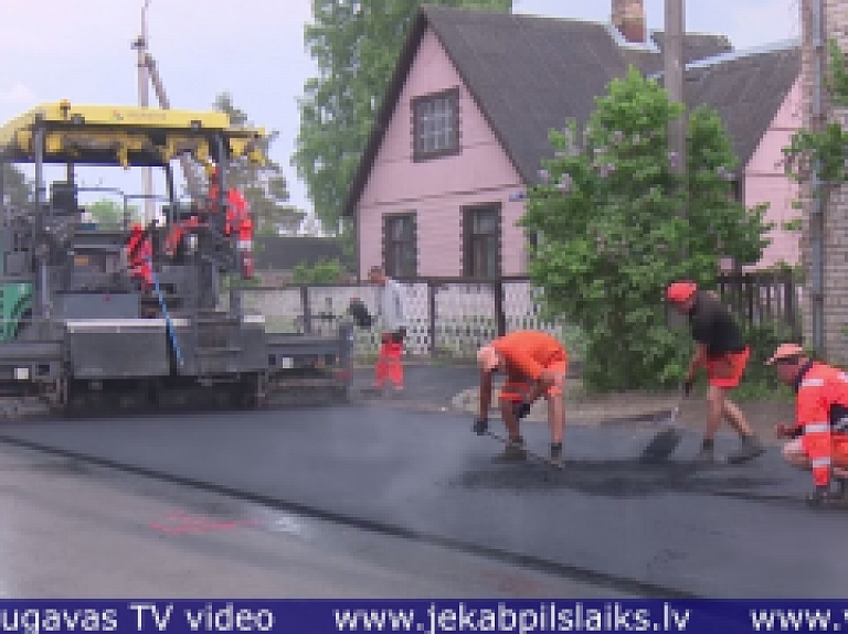 Vidusdaugavas TV: Līvānos drīzumā būs pabeigts vērienīgs ielu rekonstrukcijas projekts