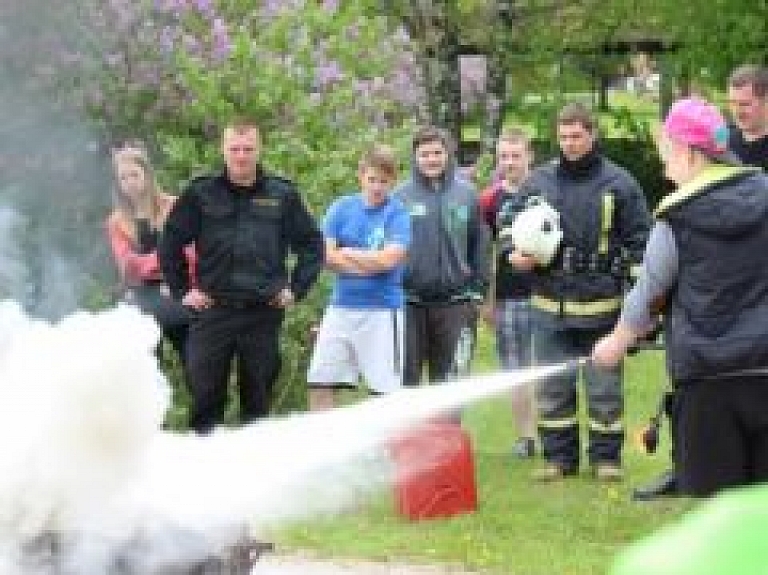 Aizvadīta Drošības diena "Lubānā droši"
