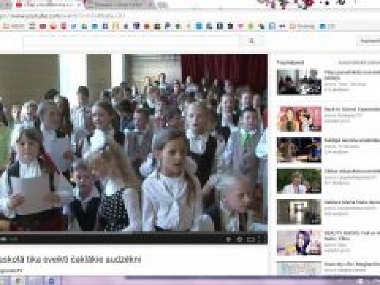 Latgales Reģionālā TV: Ciblas vidusskolā tika sveikti čaklākie audzēkni