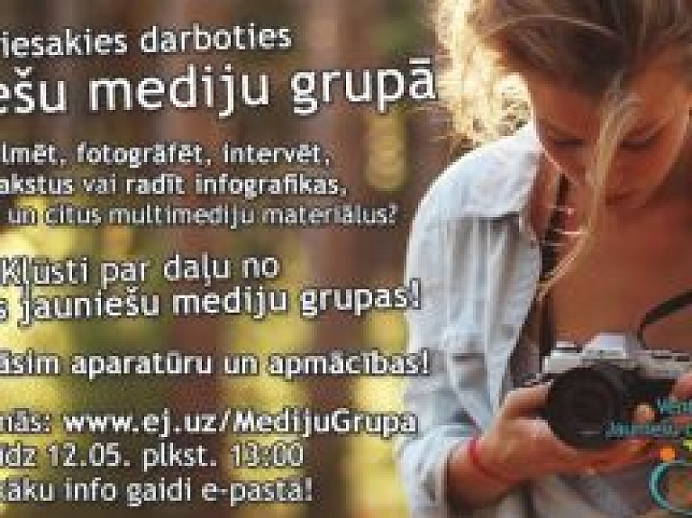 Ventspilī top jauniešu mediju grupa