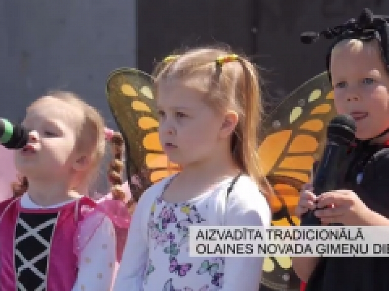 Latgales Reģionālā TV: Aizvadīta tradicionālā Olaines novada ģimeņu diena
