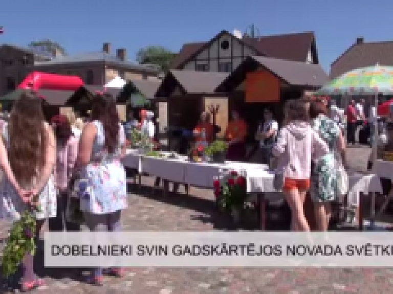 Latgales Reģionālā TV: Dobelnieki svin gadskārtējos novada svētkus