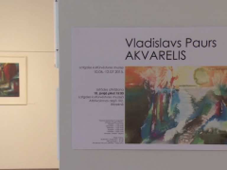 Latgales Reģionālā TV: Atklāta Vladislava Paura jubilejas izstāde