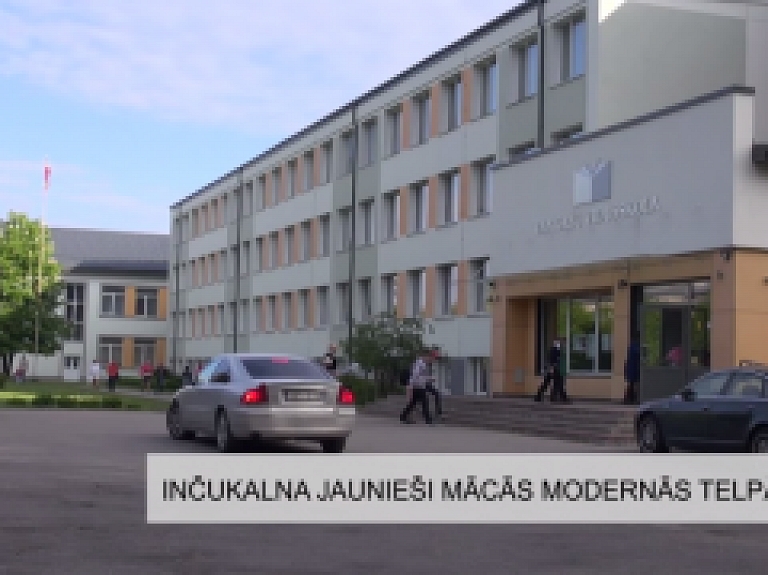 Latgales Reģionālā TV: Inčukalna jaunieši mācās modernās telpās