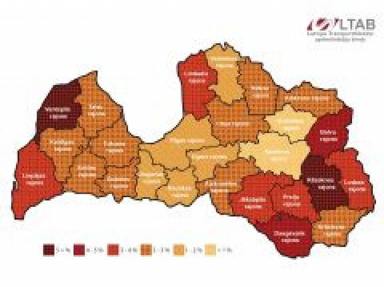 Visvairāk avārijas bez OCTA tradicionāli izraisa Rēzeknes rajonā