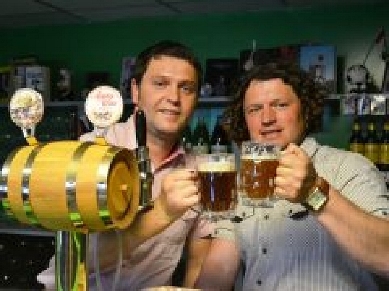 Ādažos atklāta alus darītava