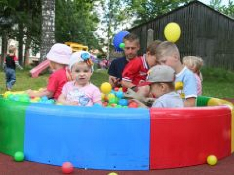 Lubānā notiek Ģimeņu sporta svētki