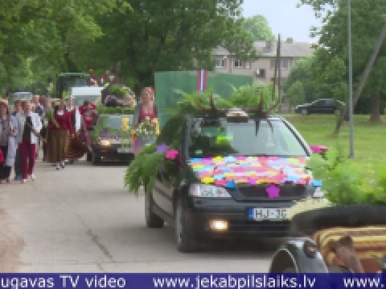 Vidusdaugavas TV: Atašienē noritējuši Krustpils novada svētki