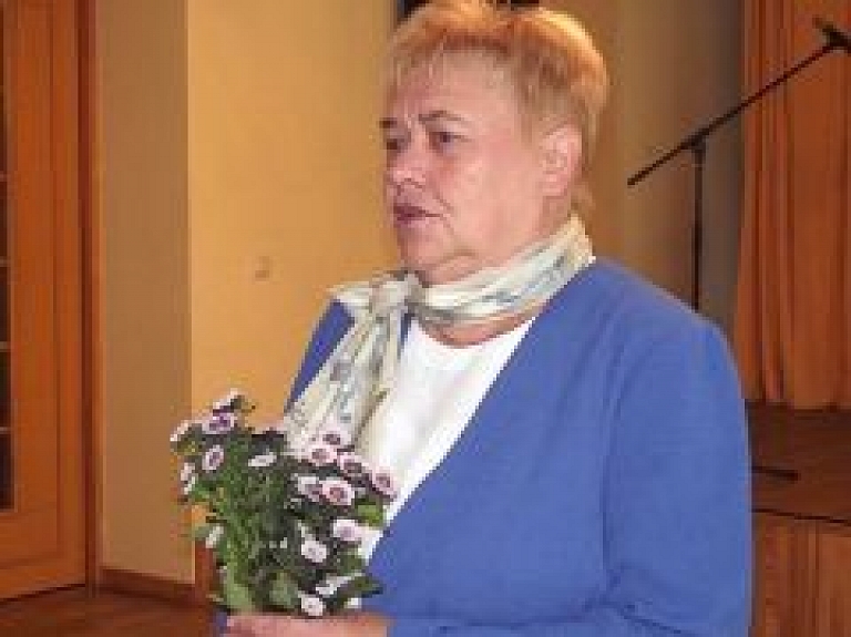 Līvānu Goda pilsone 2015 - Veneranda Caune