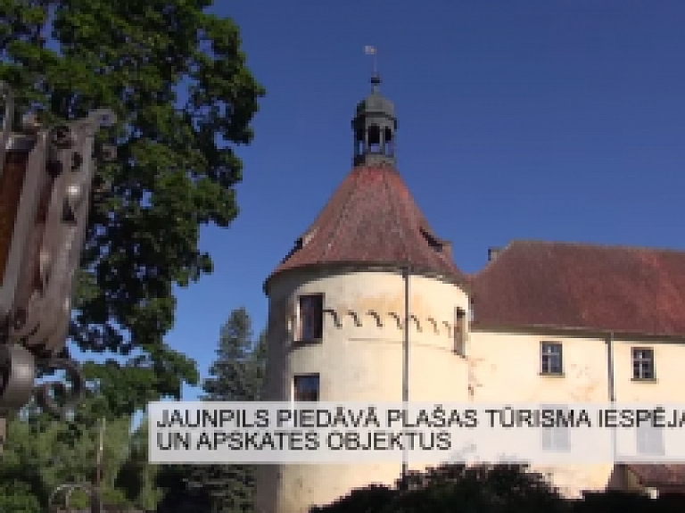 Latgales Reģionālā TV: Jaunpils piedāvā plašas tūrisma iespējas un apskates objektus