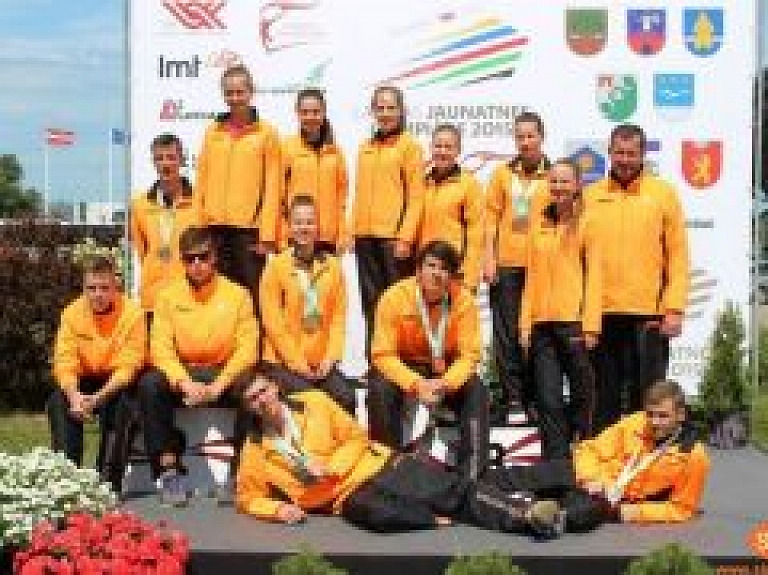 Siguldas novadam 11 medaļas Latvijas Jaunatnes vasaras Olimpiādē