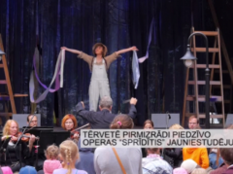 Latgales Reģionālā TV: Tērvetē pirmizrādi piedzīvo operas "Sprīdītis" jauniestudējums