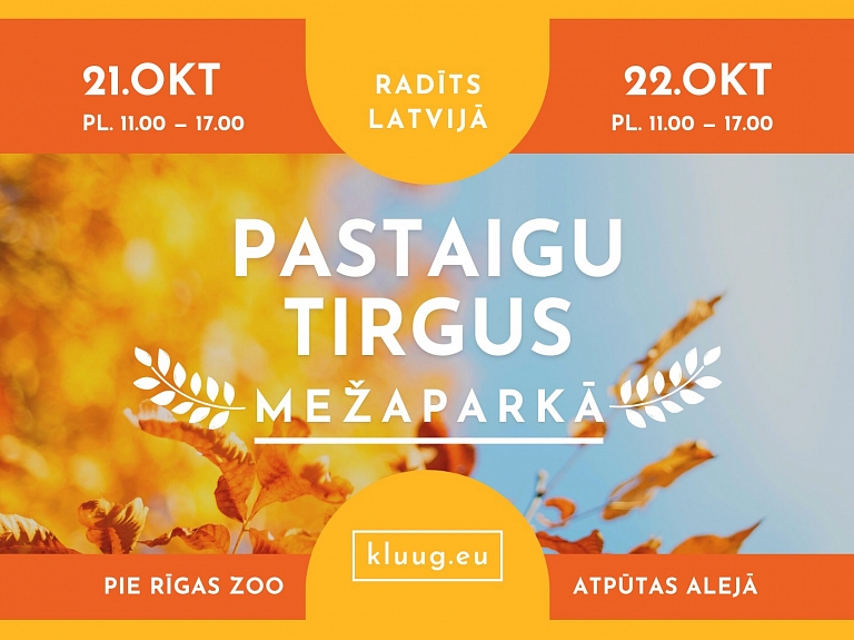 Pastaigu tirgus Mežaparkā — Latvijas ražotāju, dizaineru un amatnieku tirgus