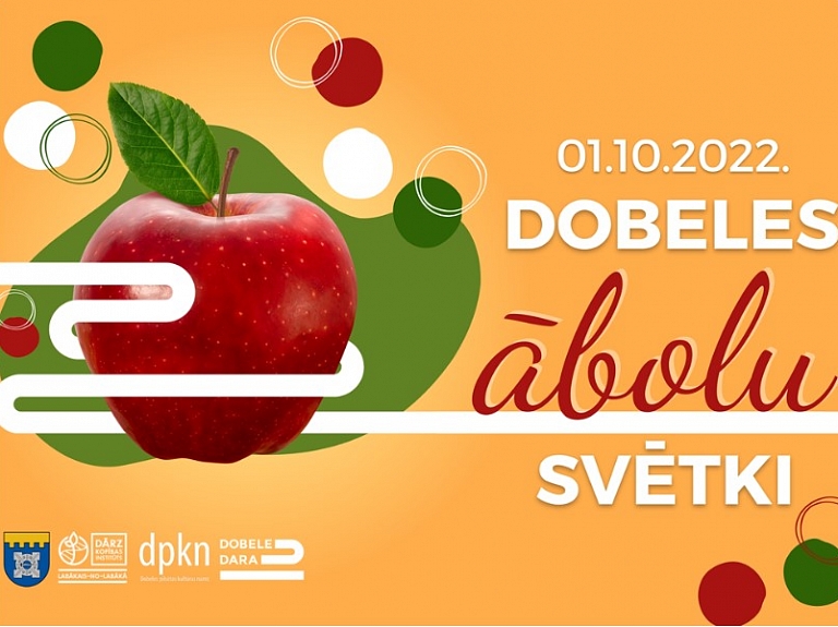 1. oktobrī Dobelē notiks festivāls "Ābolu svētki 2022"