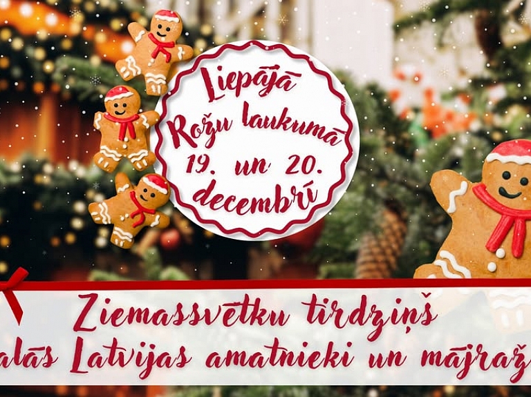 Ziemassvētku tirdziņš Rožu laukumā