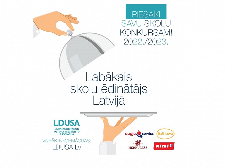 Sācies konkurss “Labākais skolu ēdinātājs Latvijā”
