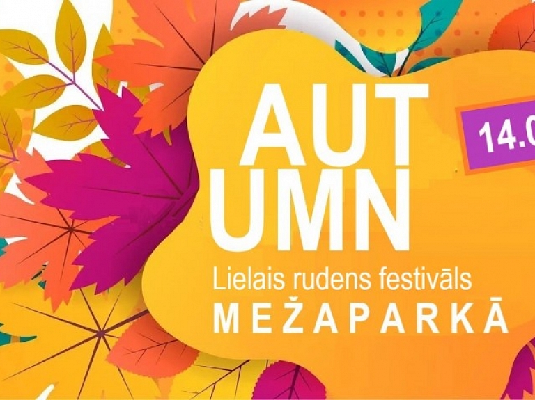 14. septembrī Mežaparkā norisināsies Lielais rudens festivāls
