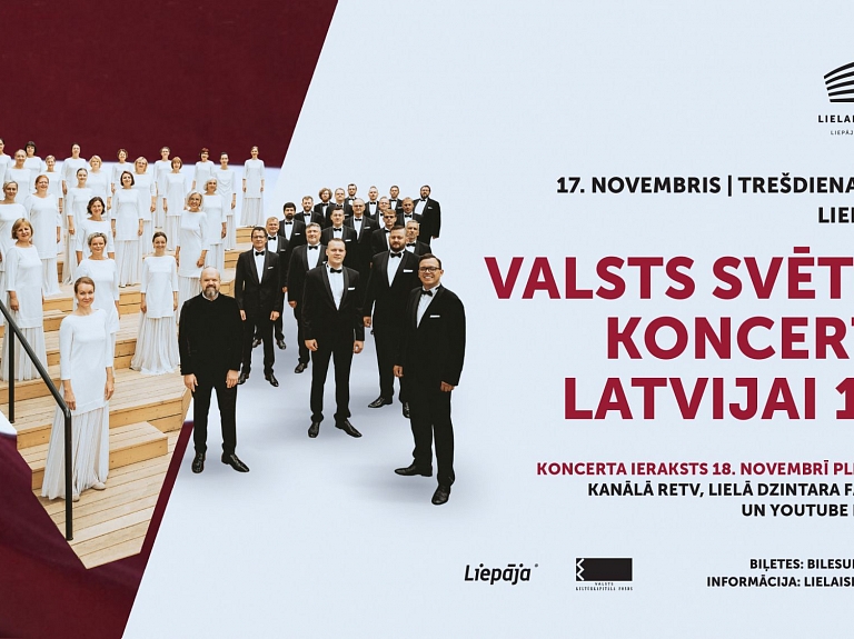 18. novembrī bez maksas varēs noskatīties Valsts svētku koncertu: LATVIJAI 103