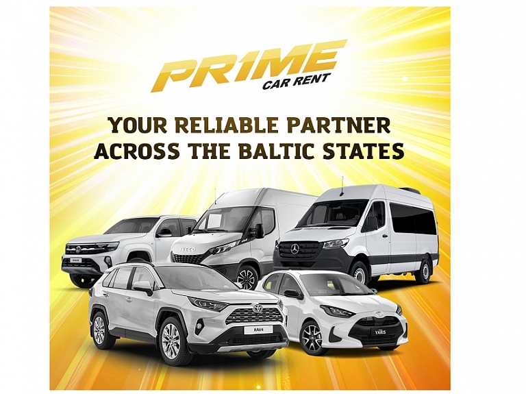 PRIME CAR RENT – jūsu uzticamais partneris auto nomai ne tikai Latvijā, bet arī visā Baltijā