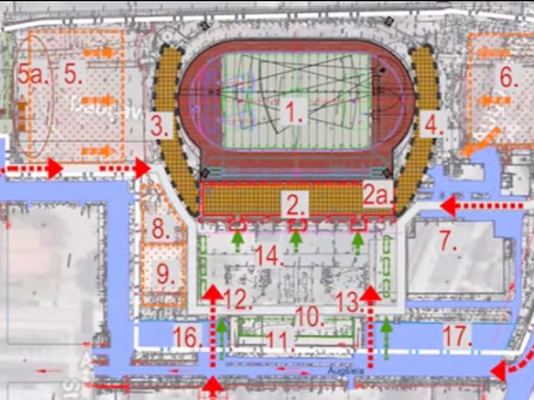 Gatavojas Daugavas stadiona rekonstrukcijai

