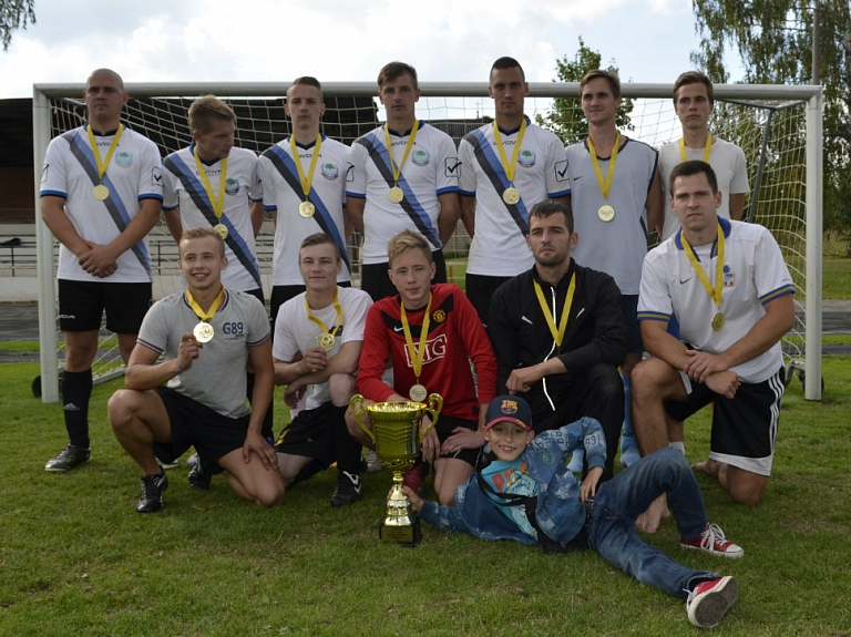 Uzvaru sērija futbola komandai "Lubāna"

