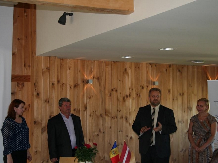 Moldovas Republikas Bričanu rajona delegācija viesojas Madonas novadā

