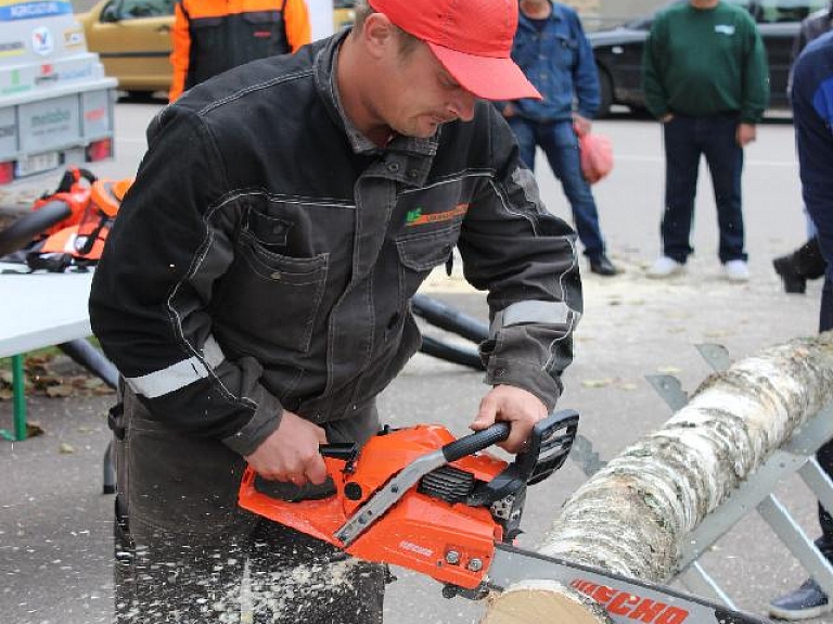 Rīdzinieki tiek aicināti uz zāģēšanas sacensībām